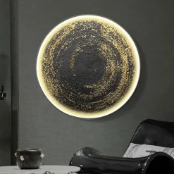 Led Painting Indoor Creative Modern Nordic Style Indoor Wall Lights Bedroom Dining Room Metal Wall Light IP20 110-120V 220-240V