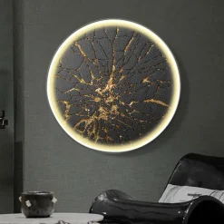 Led Painting Indoor Creative Modern Nordic Style Indoor Wall Lights Bedroom Dining Room Metal Wall Light IP20 110-120V 220-240V