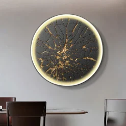 Led Painting Indoor Creative Modern Nordic Style Indoor Wall Lights Bedroom Dining Room Metal Wall Light IP20 110-120V 220-240V