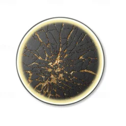 Led Painting Indoor Creative Modern Nordic Style Indoor Wall Lights Bedroom Dining Room Metal Wall Light IP20 110-120V 220-240V