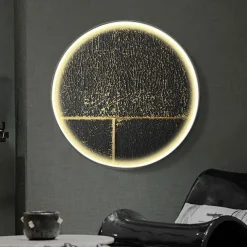Led Painting Indoor Creative Modern Nordic Style Indoor Wall Lights Bedroom Dining Room Metal Wall Light IP20 110-120V 220-240V