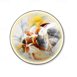 Led Painting Indoor Creative Modern Nordic Style Indoor Wall Lights Bedroom Dining Room Metal Wall Light IP20 110-120V 220-240V