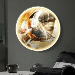 Led PaintingIndoor Creative Modern Nordic Style Indoor Wall Lights Bedroom Dining Room Metal Wall Light IP20 110-120V 220-240V