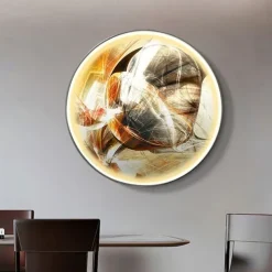 Led PaintingIndoor Creative Modern Nordic Style Indoor Wall Lights Bedroom Dining Room Metal Wall Light IP20 110-120V 220-240V