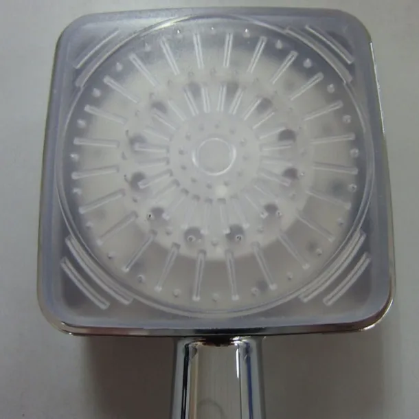 LED Shower Head Color Changing 2 Water Mode 7 Color Glow Light Automatically Changing Handheld Showerhead