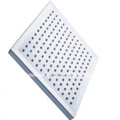 LED Tricolor Luminous Color Top Spray Shower Head With Temperature /9 Inch Water Booster Top Spray (ABS Plating)