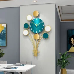 Light Luxury Clocks Wall Clocks Living Room Creative Home Decoration Wall Watches Fashion and Simple Art Nordic Wall Clocks 40 50 60 cm