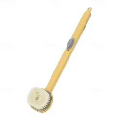Long Handle Bath Massage Cleaning Brush Brush & Comb Easy to Use Modern Mixed Material tools Shower Accessories