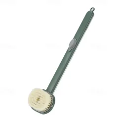 Long Handle Bath Massage Cleaning Brush Brush & Comb Easy to Use Modern Mixed Material tools Shower Accessories