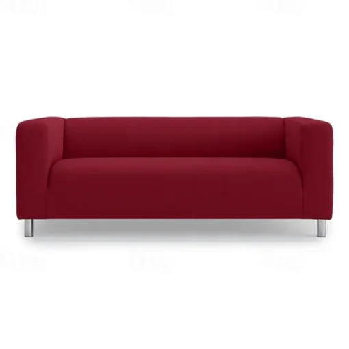 Loveseat Sofa Cover for Dogs Burgundy , 2 Seater For Kilippan Couch Cover Replacement Couch Slipcover Washable Furniture Protector KLIPPcover LITB PRIME cover