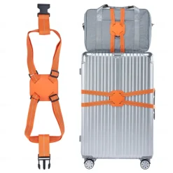 Luggage Straps for Suitcases TSA Approved, Luggage Bag Bungee for Large Luggage, Adjustable Size Travel Elastic Suitcase Strap Belt, Airport Travel Accessories with Buckles for Baggage Handbag