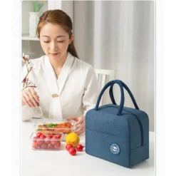 Lunch Bags for Women Portable Insulated Thermal Cooler Bag Adult Lunch Tote Lunch Boxes Reusable Meal Prep Containers Bag Sturdy for Work Picnic College Travel Snack Breakfast