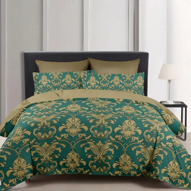 Luxury Floral Pattern Duvet Cover Set Comforter Set Soft 3-Piece Luxury Cotton Bedding Set Home Decor Gift King Queen Duvet Cover