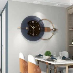 Luxury Silent Wall Clock Modern Design Living Room Home Decor Large Wall Decoration Clocks House Decoration Wall Watch Needle 80 * 38 cm 100 * 48 cm