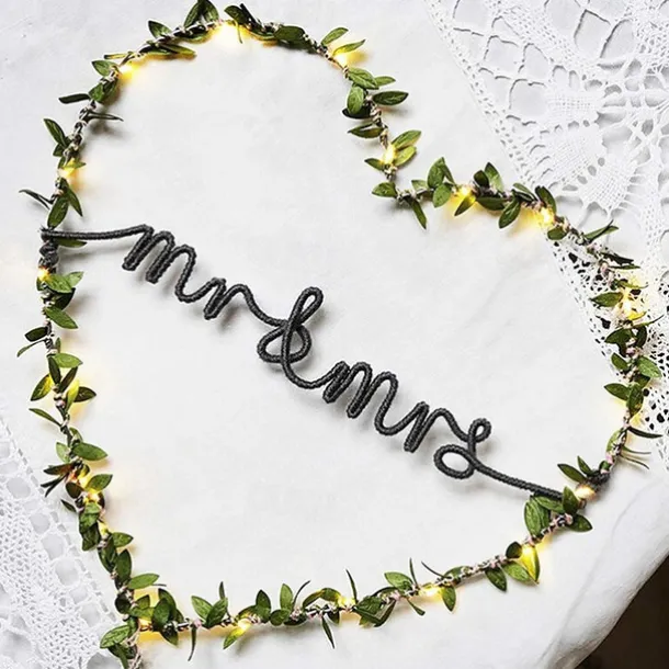 2m String Lights 20 LEDs SMD 0603 1pc Warm White Thanksgiving Day Christmas Waterproof Party Decorative USB Powered Batteries Powered