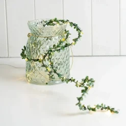 2m String Lights 20 LEDs SMD 0603 1pc Warm White Thanksgiving Day Christmas Waterproof Party Decorative USB Powered Batteries Powered