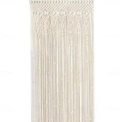 Macrame Hanging Curtain Decor Boho Long Hanging Fringe Chic Door Divider Curtains Handmade Crochet Tapestries Drapes Decorations for Living Room Windows Dorm Apartment Baby Shower Party
