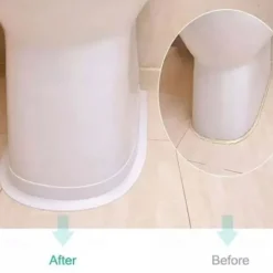 Magic Anti-Mold Peel & Stick Selfadhe Sive Caulk Tape Strip Width 3.8cm Self-Adhesive Sealing Caulk Tape Strip - Easy Peel and Stick Solution for Seamless Caulking, Waterproof and Mold-Proof PVC Mater