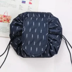 Magic Cosmetics Pouch Women Drawstring Cosmetic Bag Travel Storage Makeup Bag Organizer Female Make Up Pouch Portable Waterproof Toiletry Beauty Case