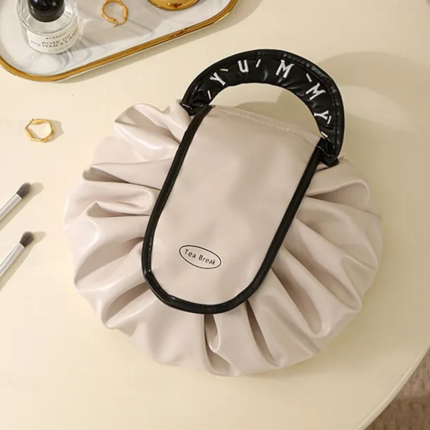 Magic Cosmetics Pouch Women Drawstring Cosmetic Bag Travel Storage Makeup Bag Organizer Female Make Up Pouch Portable Waterproof Toiletry Beauty Case