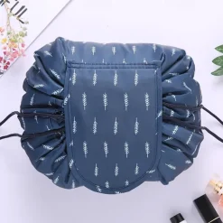 Magic Cosmetics Pouch Women Drawstring Cosmetic Bag Travel Storage Makeup Bag Organizer Female Make Up Pouch Portable Waterproof Toiletry Beauty Case