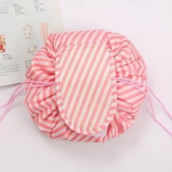 Magic Cosmetics Pouch Women Drawstring Cosmetic Bag Travel Storage Makeup Bag Organizer Female Make Up Pouch Portable Waterproof Toiletry Beauty Case