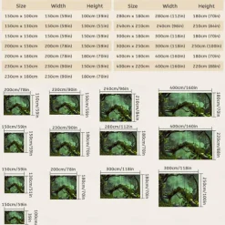 Magic Forest Landscape Wall Tapestry Art Decor Photograph Backdrop Blanket Curtain Hanging Home Bedroom Living Room Decoration