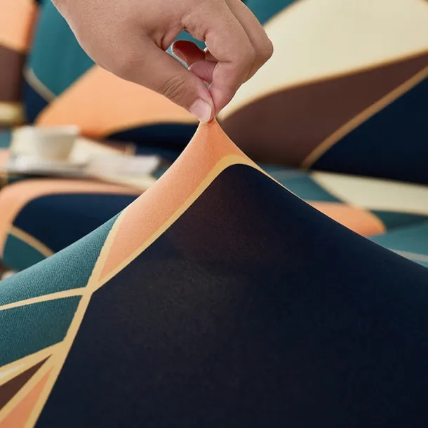 Magic Sofa Cover Stretch Sofa Seat Couch Cushion Slipcovers Vintage Style, Anti-Slip Furniture Protector for Sectional 1/2/3/4 Seat Cover,L Shape Sofa Covers, Chaise Lounge Sofa Slipcover