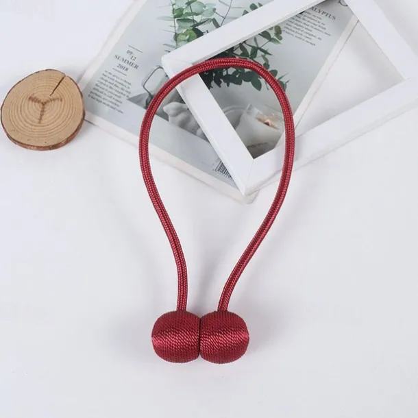 Magnetic Curtain Tie Backs Window Gold Curtain Tiebacks Buckles Holdbacks Clip for Home Bedroom Office Decorative Curtain 1 PCS