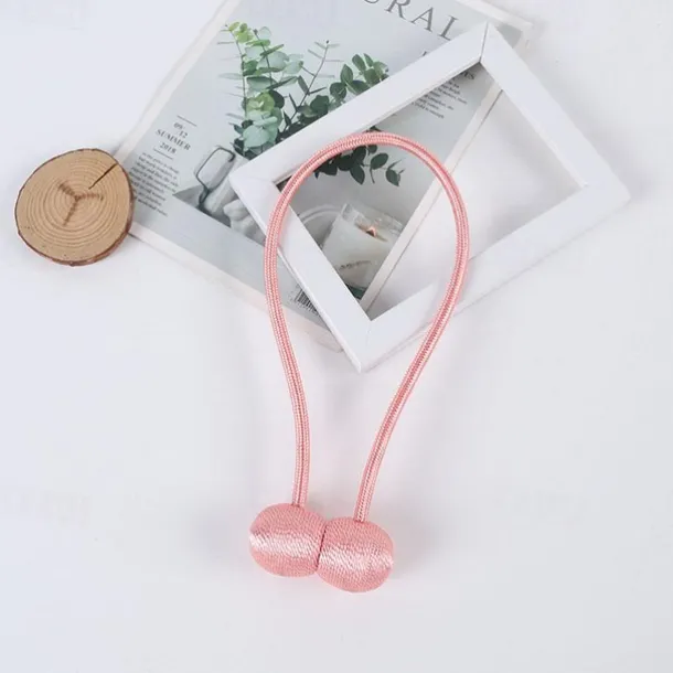 Magnetic Curtain Tie Backs Window Gold Curtain Tiebacks Buckles Holdbacks Clip for Home Bedroom Office Decorative Curtain 1 PCS