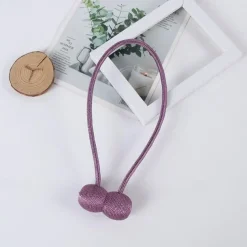 Magnetic Curtain Tie Backs Window Gold Curtain Tiebacks Buckles Holdbacks Clip for Home Bedroom Office Decorative Curtain 1 PCS