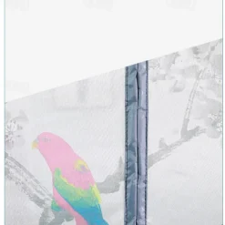 Magnetic Door Screen Mesh Screen Mosquito Net for Door Curtain Printed Pattern Bedroom Livingroom Children's Room