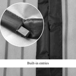 Magnetic Door Screen Mesh Screen Door Simple Beautiful Magical Mesh Screen Window Door Hands Free Magnetic Door Screen Automatic Closing Summer Curtain Net