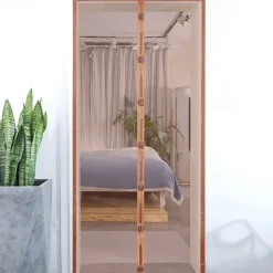 Magnetic Door Screen Mesh Screen Door Simple Beautiful Magical Mesh Screen Window Door Hands Free Magnetic Door Screen Automatic Closing Summer Curtain Net