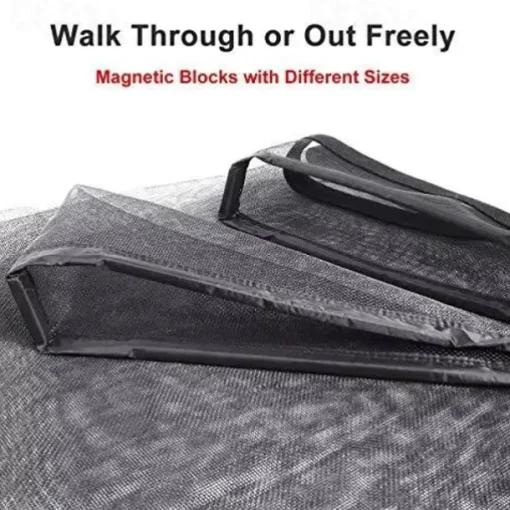 Magnetic Fly Insect Screen Door,Anti-Tearing Reinforced Fiberglass Insect Fly with Self Sealing Magnets,Anti Mosquito Fly Curtain Door Screens