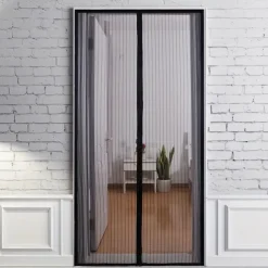 Magnetic Screen Door, Heavy Duty Door Screen Magnetic Closure Keep Bugs Out, Pet & Kid Friendly, Hands Free Door Screen