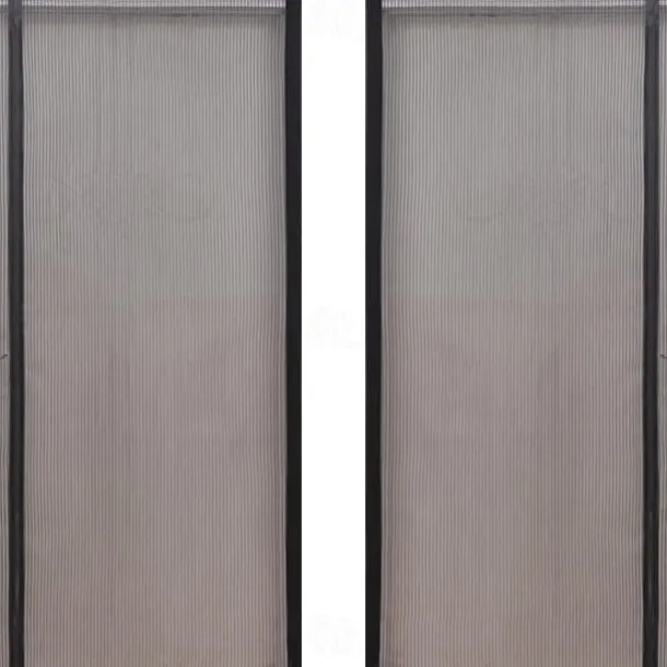 Magnetic Screen Door, Mesh Screen Door Narrow Durable Mesh Curtain Reversible Left Right Side Opening Retractable Door Screen Magnetic Closure for Patio Bedroom
