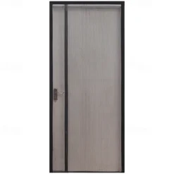 Magnetic Screen Door, Mesh Screen Door Narrow Durable Mesh Curtain Reversible Left Right Side Opening Retractable Door Screen Magnetic Closure for Patio Bedroom