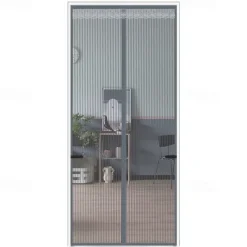 Magnetic Screen Door Portable, Fly Or Bug Screen Magnetic, Doorway For Sliding Door,Garage,Patio,Kitchen,Living,Window Room,Bedroom,Bar,Pet and Kid Easy Entry