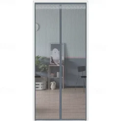 Magnetic Screen Door Portable, Fly Or Bug Screen Magnetic, Doorway For Sliding Door,Garage,Patio,Kitchen,Living,Window Room,Bedroom,Bar,Pet and Kid Easy Entry