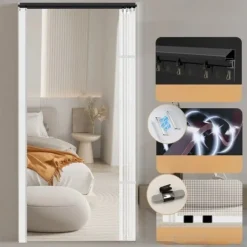 Magnetic Screen Door Portable, Fly Or Bug Screen Magnetic, Doorway For Sliding Door,Garage,Patio,Kitchen,Living,Window Room,Bedroom,Bar,Pet and Kid Easy Entry