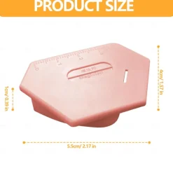 Magnetic Seam Guide for Sewing Machine, Strong & Multifunctional Magnet Sewing Guide with Scale Perfect for Straight Stitching, Hemming, Quilting Serger Machines Universal Sewing Accessories