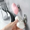 Magnetic Soap Holder Self Draining,Bar Soap Holder for Shower Wall, Stainless Steel Soap Savers for Bar Soap, Kitchen/Bathroom Soap Dishes, Easy Clean Soap Holders for Shower