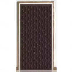 Magnetic Thermal Insulated Door Curtain, No Punching Oxford Cloth Material Door Curtain, Universal Warmth In All Seasons,Room Decor, Home Decor