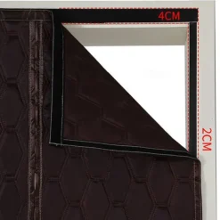 Magnetic Thermal Insulated Door Curtain, No Punching Oxford Cloth Material Door Curtain, Universal Warmth In All Seasons,Room Decor, Home Decor