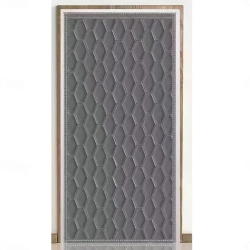Magnetic Thermal Insulated Door Curtain, No Punching Oxford Cloth Material Door Curtain, Universal Warmth In All Seasons,Room Decor, Home Decor