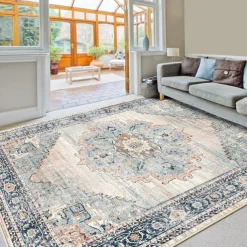 Mandala Bohemian Boho Runner Rug Area Rug Non Slip Floor Mat Bedside Livingroom Bedroom Indoor Outdoor