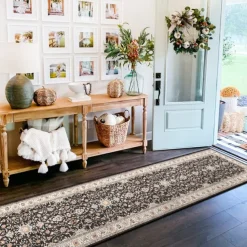 Mandala Bohemian Boho Runner Rug Area Rug Non Slip Floor Mat Bedside Livingroom Bedroom Indoor Outdoor