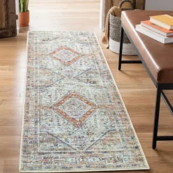 Mandala Bohemian Kitchen Mat Runner Rug Non-Slip Oil Proof Rug Indoor Outdoor Mat Bedroom Decor Bathroom Mat Entrance Rug Door Mat