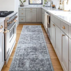 Mandala Bohemian Kitchen Mat Runner Rug Non-Slip Oil Proof Rug Indoor Outdoor Mat Bedroom Decor Bathroom Mat Entrance Rug Door Mat